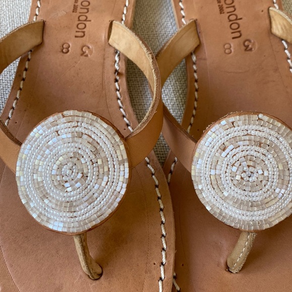 COPY - Anthropologie Free People NWT laidback London hand embellished leather s… - Picture 9 of 12